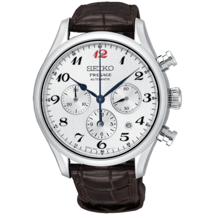 Seiko Presage Automatic Uhrenarmband SRQ025 Leder Braun