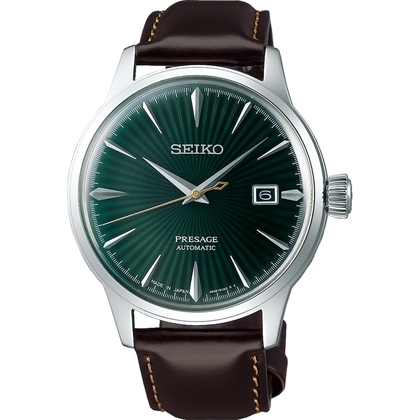 Seiko Presage Automatic Uhrenarmband SRPD37 Leder Braun