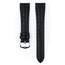 Hirsch Aristocrat Uhrenarmband Crocograin Schwarz