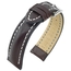 Hirsch Heavy Calf Uhrenarmband Water Resistant Dunkelbraun