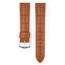 Hirsch Duke Uhrenarmband Alligatorgrain Honig