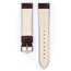 Hirsch Duke Uhrenarmband Alligatorgrain Weinrot