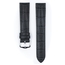 Hirsch Duke Uhrenarmband Alligatorgrain Grau
