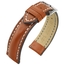 Hirsch Heavy Calf Uhrenarmband Water Resistant Goldbraun