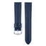 Hirsch Rainbow Uhrenarmband Lizardgrain Blau