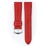 Hirsch Rainbow Uhrenarmband Lizardgrain Rot