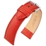 Hirsch Rainbow Uhrenarmband Lizardgrain Rot