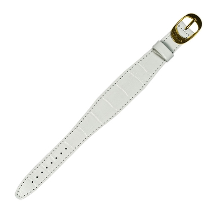 Locman Change Donna Leder Uhrenarmband Weiss