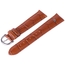 Maurice Lacroix Uhrenarmband Louisiana Kroko-Kalb Cognac