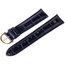 Maurice Lacroix Uhrenarmband Louisiana Kroko-Kalb Blau