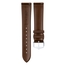 Hirsch Hevea Uhrenarmband Kautschuk Braun