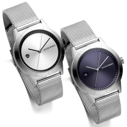 Jacob Jensen Ascent Uhrenarmband 152, 153 Mesh Stahl 18mm