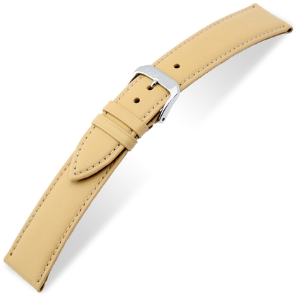 Happel Arezzo Uhrenarmband Italienisches Kalbsleder Beige