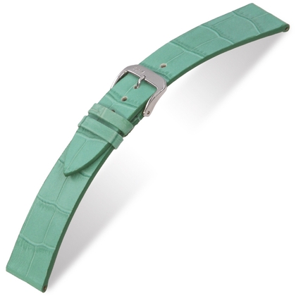 Happel Charleston Alligatorgrain Uhrenarmband Türkis