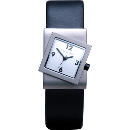 Rolf Cremer Turn 491998 Uhrenarmband Schwarz Leder 22mm