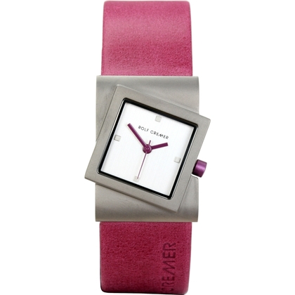 Rolf Cremer Turn 492360 Uhrenarmband Rosa Leder 22mm