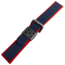 Waffle Strap Uhrenarmband Gummi Rot Blau