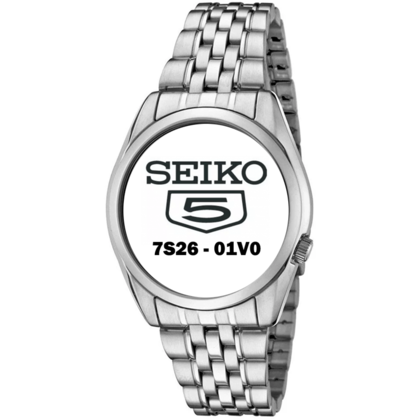 Seiko 5 Uhrenarmband 7S26-01V0 Typ 1 Edelstahl 18mm