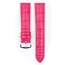 Hirsch Duke Uhrenarmband Alligatorgrain Rosa