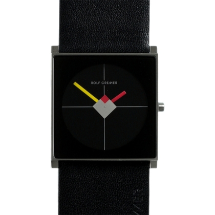  Rolf Cremer Cube 506006 Uhrenarmband Schwarz 32mm
