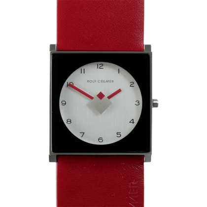Rolf Cremer Cube 506007 Uhrenarmband Rot 32mm