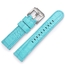 Marc Coblen / TW Steel Uhrenarmband Leder Alligator Türkis 22mm