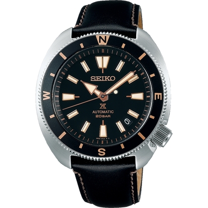 Seiko Prospex Uhrenarmband SRPG17 Leder Schwarz 20mm