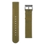 Khaki Canvas Like NATO Nylon Two Piece Uhrenarmband