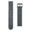 Graues Canvas Like NATO Nylon Two Piece Uhrenarmband