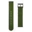 Armeegrünes Canvas Like NATO Nylon Two Piece Uhrenarmband