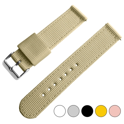 Wüstensand Two Piece RAF NATO Nylon Uhrenarmband