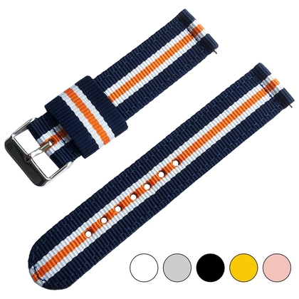 Heritage Blau Two Piece RAF NATO Nylon Uhrenarmband