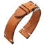 Hirsch Bagnore Artisan Uhrenarmband Vintage Leder Goldbraun