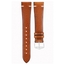 Hirsch Bagnore Artisan Uhrenarmband Vintage Leder Goldbraun