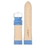 Hirsch Nubuk Uhrenarmband Hellblau - Limited Edition