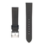 Kalbsleder Uhrenarmband Schwarz