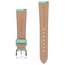 Saffiano Uhrenarmband Kalbsleder Hellblau
