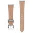 Saffiano Uhrenarmband Kalbsleder Grau