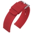 Silikon Gummi Uhrenarmband Dunkelrot