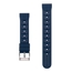 Seiko Style Waffle Strap Uhrenarmband Gummi Blau