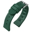 Seiko Style Waffle Strap Uhrenarmband Gummi Grün
