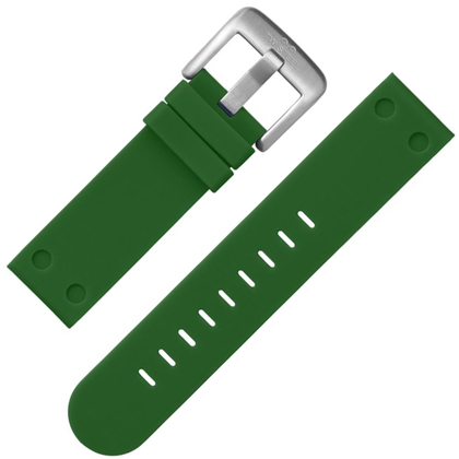 TW Steel Uhrenarmband TW505 Gummi Grün 22mm