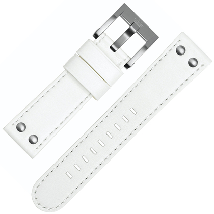 TW Steel Uhrenarmband CE1037, CE1038 - Weiss 22mm