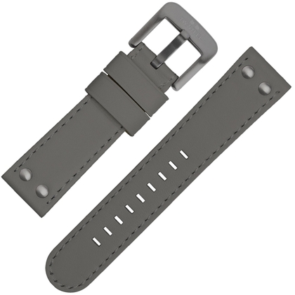 TW Steel Uhrenarmband TW421, TW423, TW431 Grau 24mm