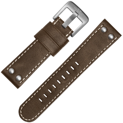 TW Steel Uhrenarmband CS31, CS33 Braun 22mm