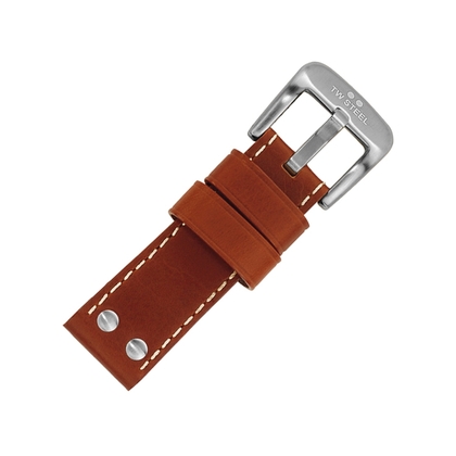 TW Steel HALBES und EXTRA KURZES Uhrenarmband - Braun 22mm