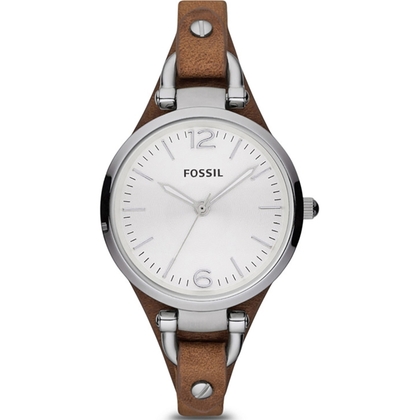 Fossil ES3060 Uhrenarmband Leder Braun