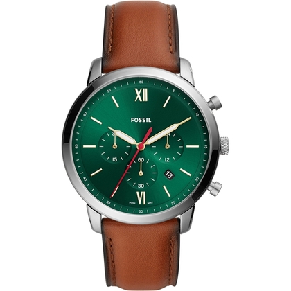 Fossil Neutra Chrono FS5735 Uhrenarmband Leder Braun