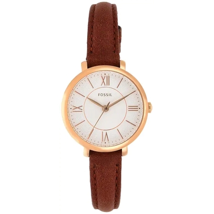 Fossil Jaqcueline Mini ES4412 Uhrenarmband Leder Braun
