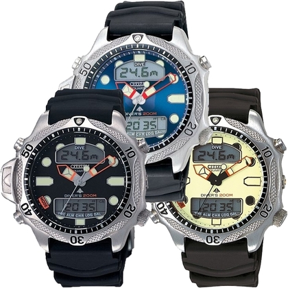 Citizen Promaster Aqualand JP1010-00E Uhrenarmband Schwarz - 20mm